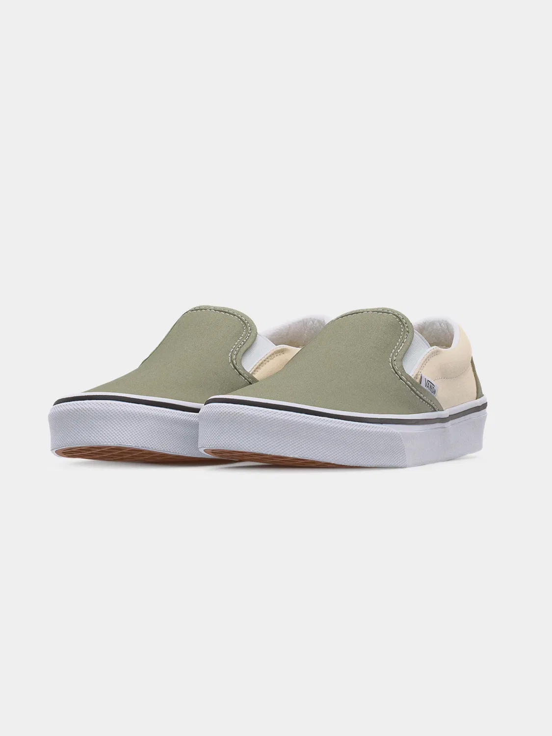 Слипоны 'CLASSIC' Vans, Pastel Green — фото 2