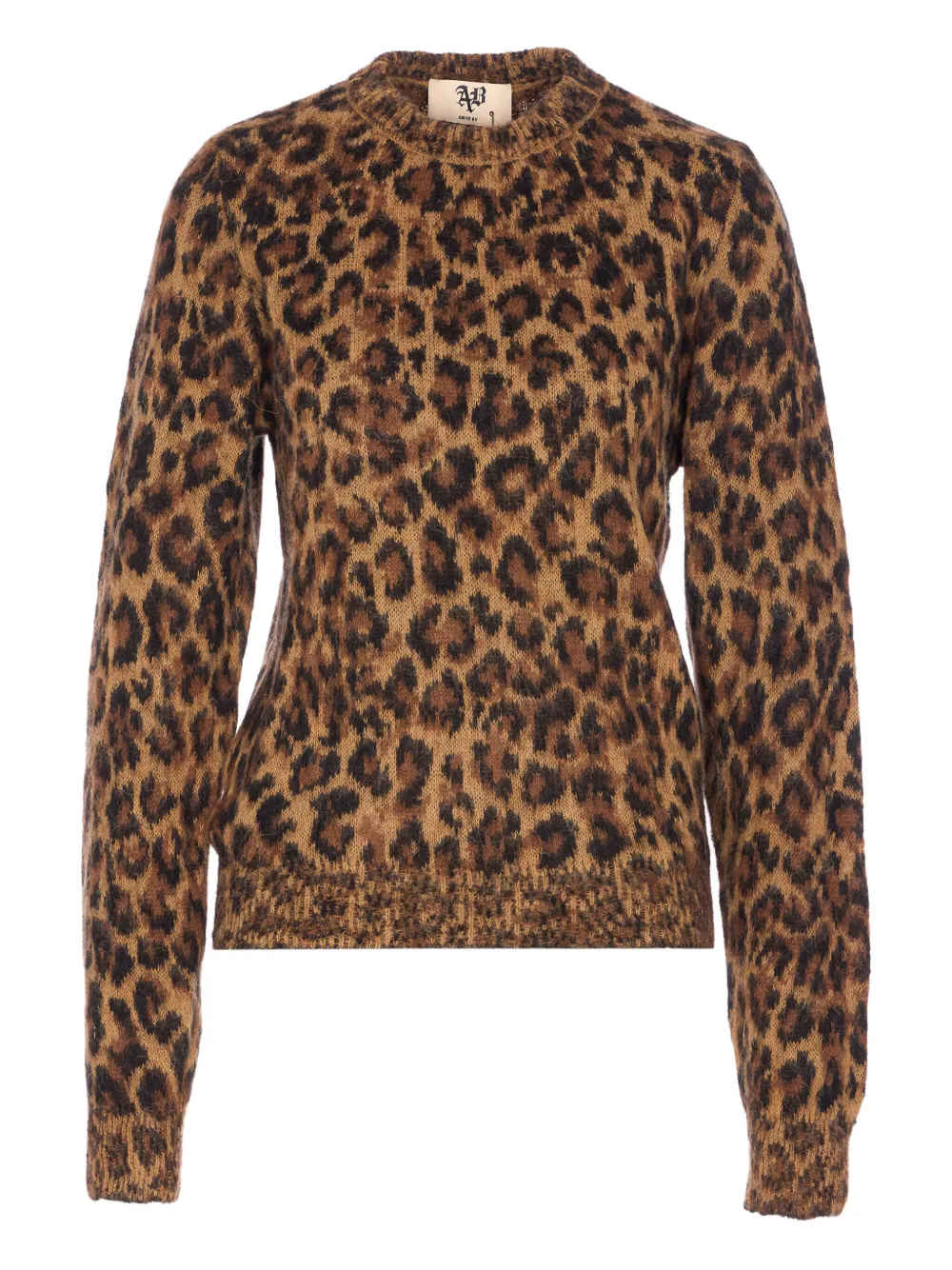 

Свитер с анималистичным принтом Aniye By, коричневый