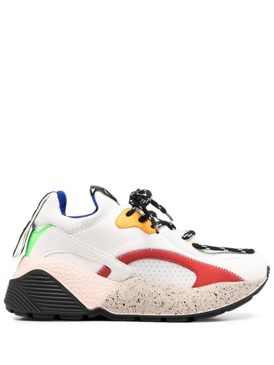

Stella McCartney кроссовки Eclypse в стиле колор-блок, белый