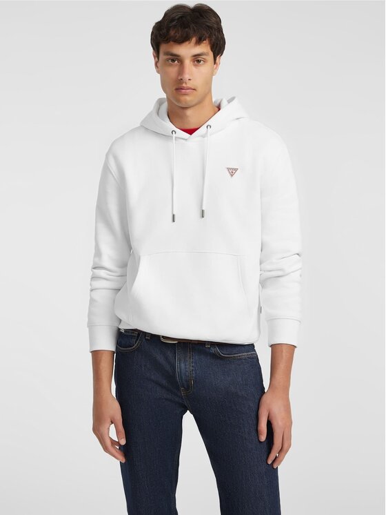 

Толстовка классического кроя 165581 Guess Jeans, белый