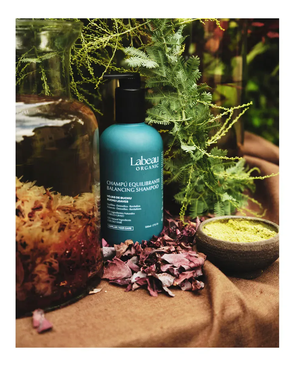 Шампунь балансирующий для жирных волос 500 мл Labeau Organic — фото 2