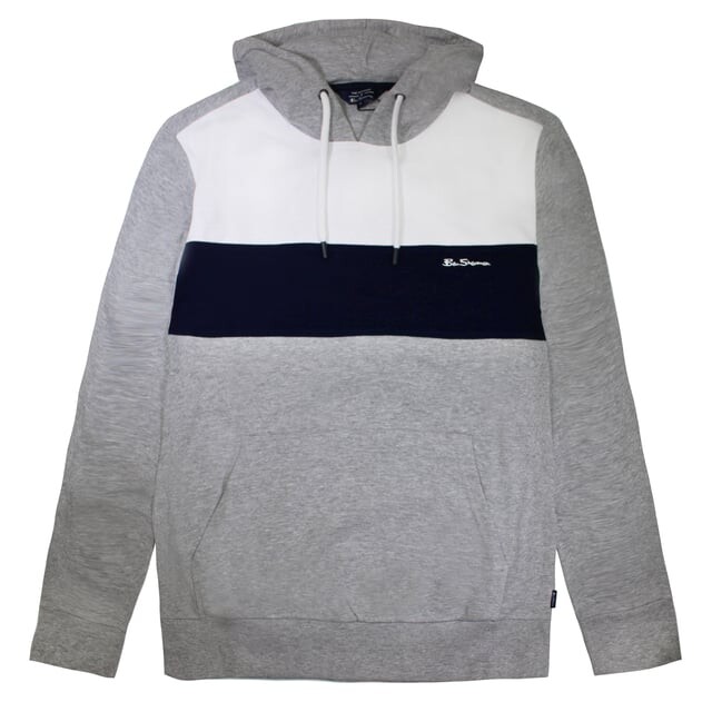

Мужская толстовка со вставками Ben Sherman, серый