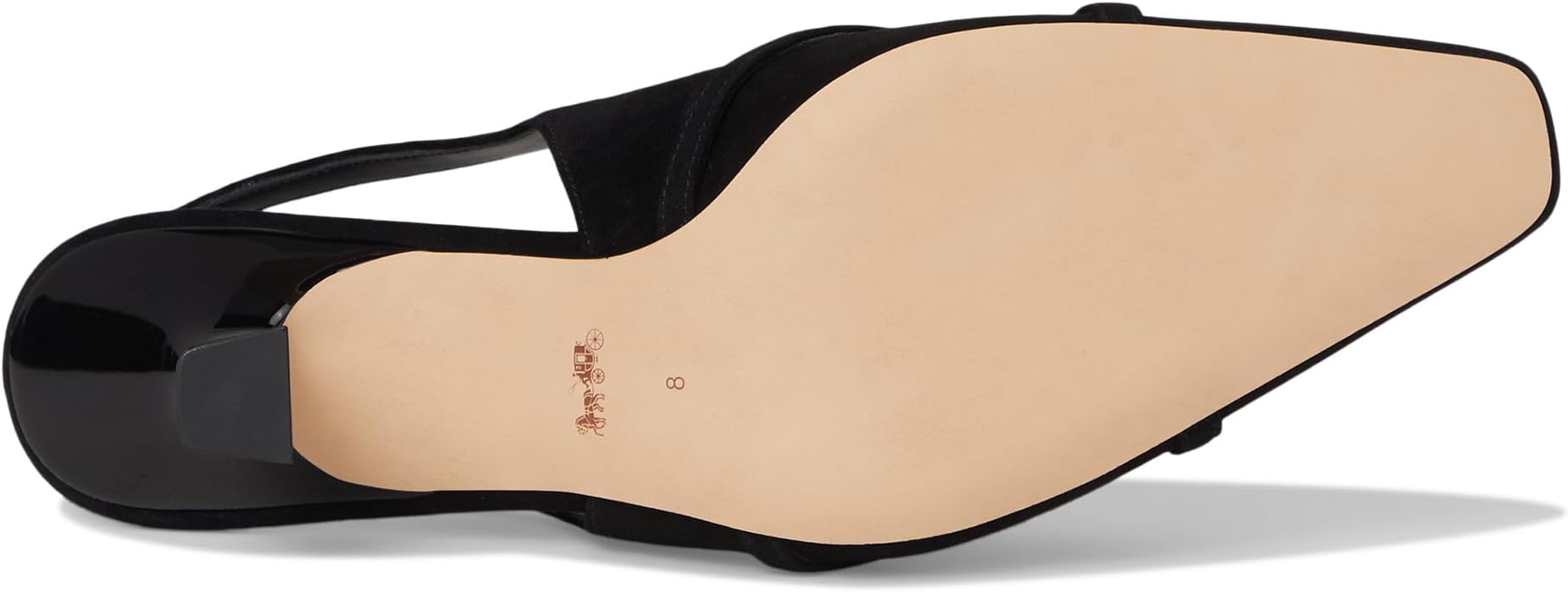 Туфли COACH Rowyn Slingback, Black — фото 3