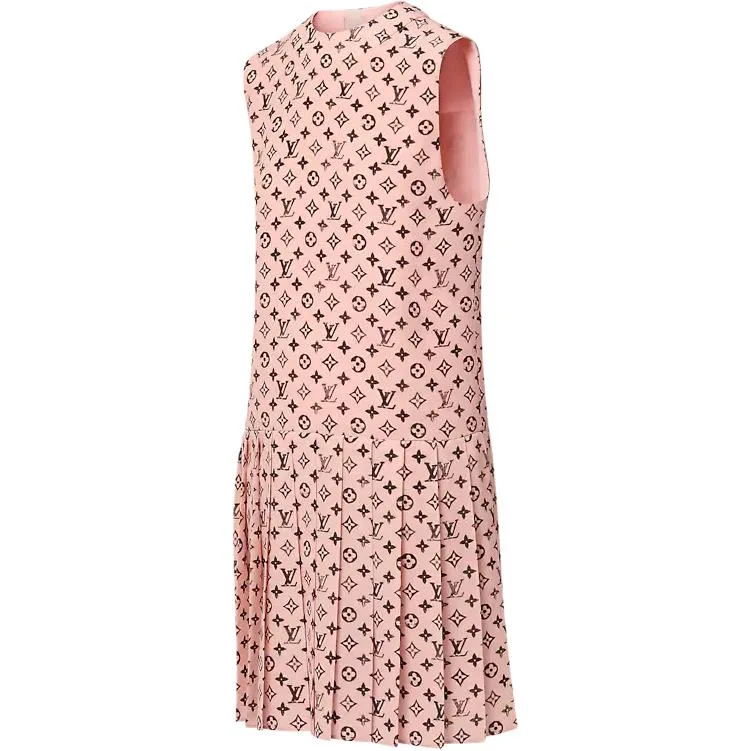 Платье LOUIS VUITTON, розовый — фото 4