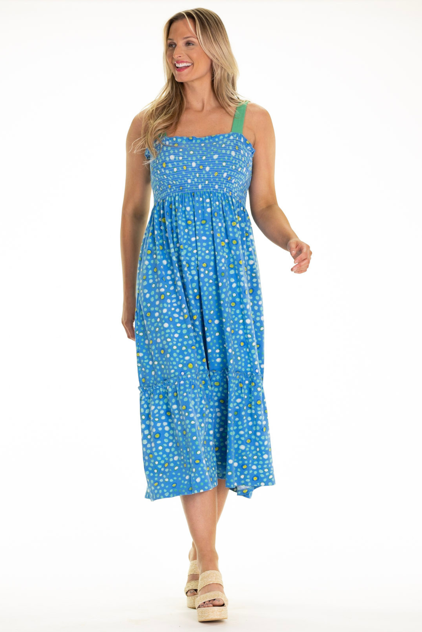 

Платье Marie Midi в цвете Matisse Mambo Duffield Lane, цвет aqua