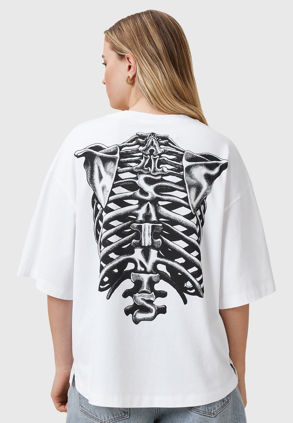 

Топ с длинными рукавами AllSaints, белый