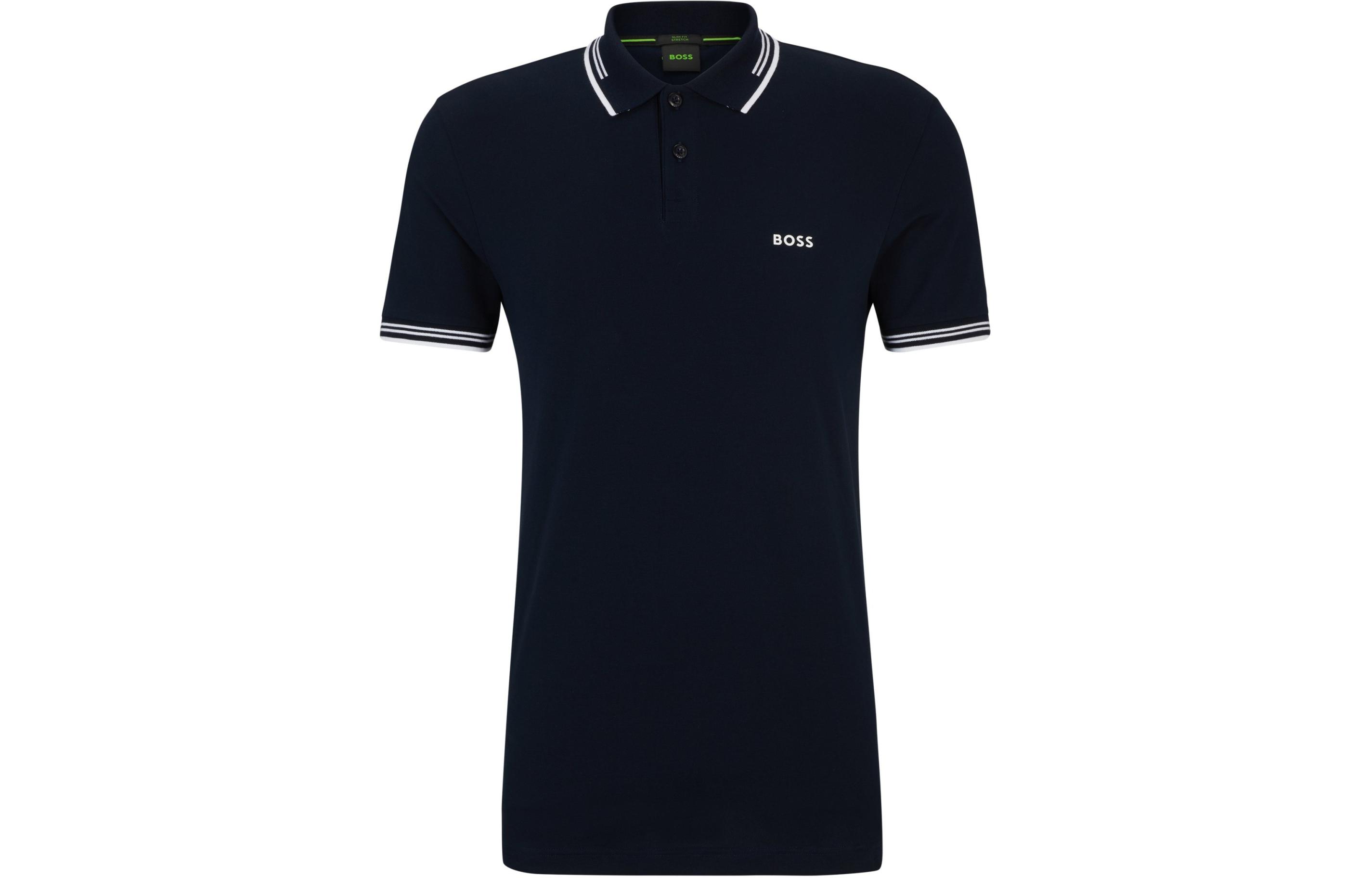 

Футболка поло мужская морской синий HUGO BOSS