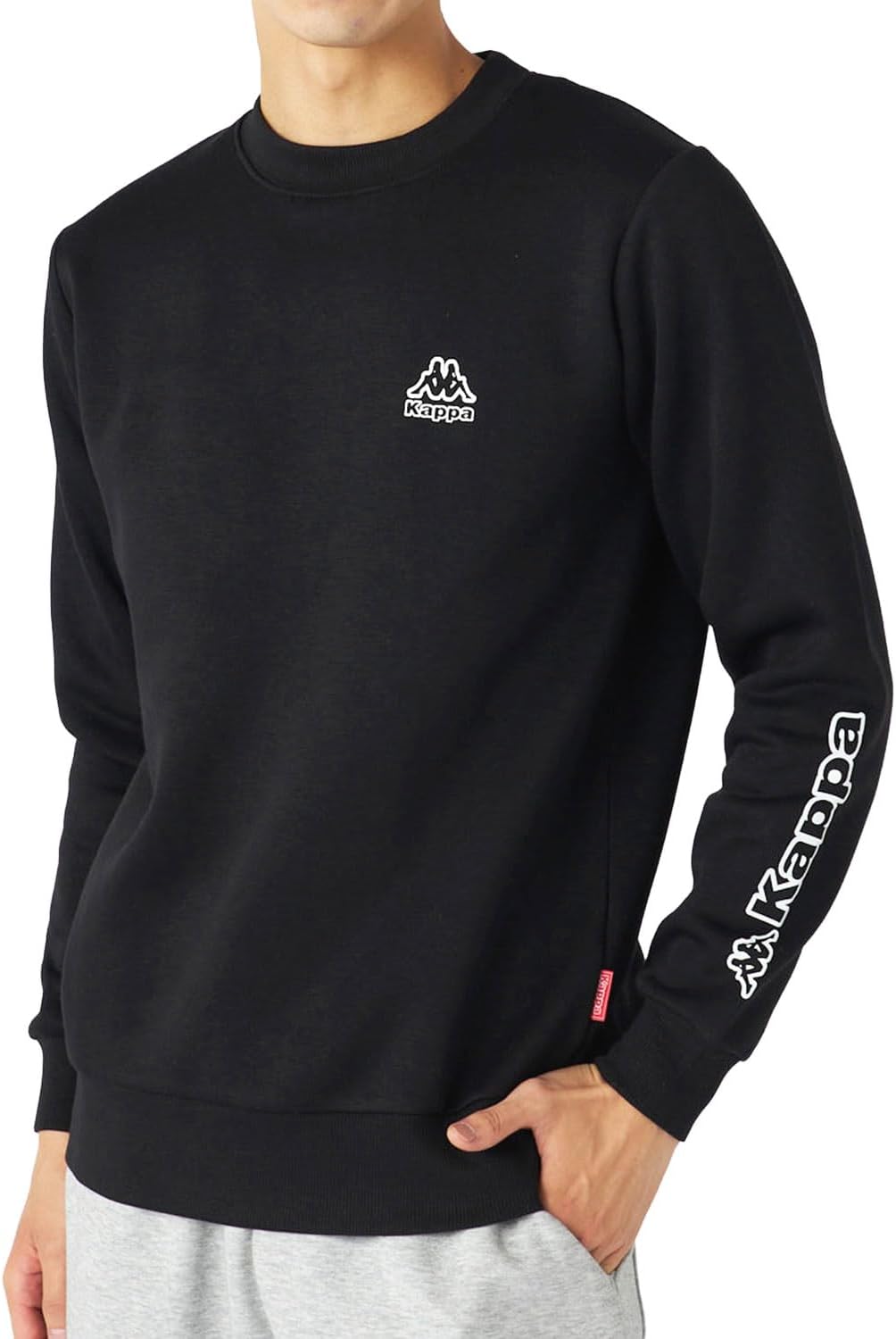 

Мужская толстовка Kappa 245366, логотип One-Point, флисовая подкладка, черный
