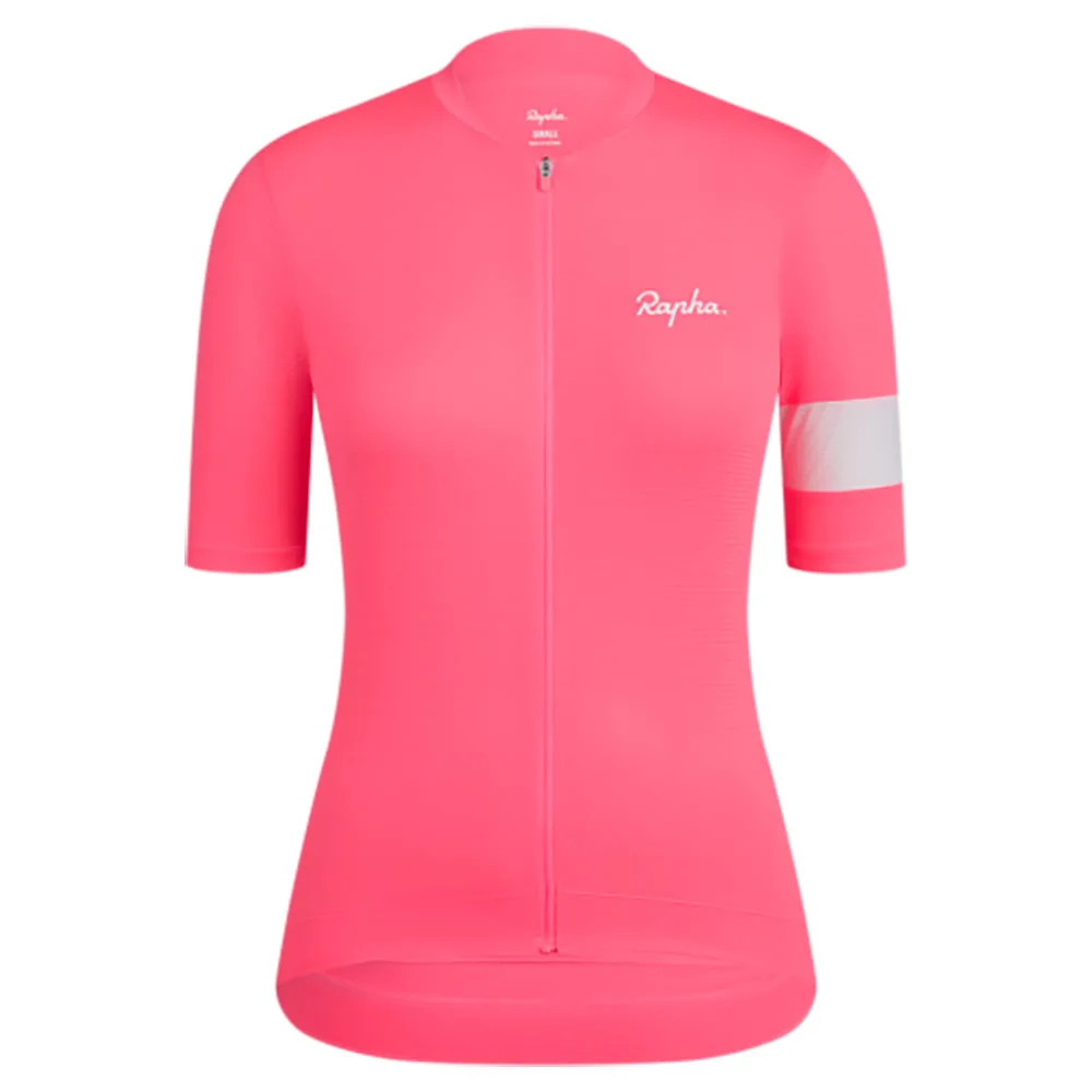 

Джерси с коротким рукавом Rapha Core Lightweight, розовый