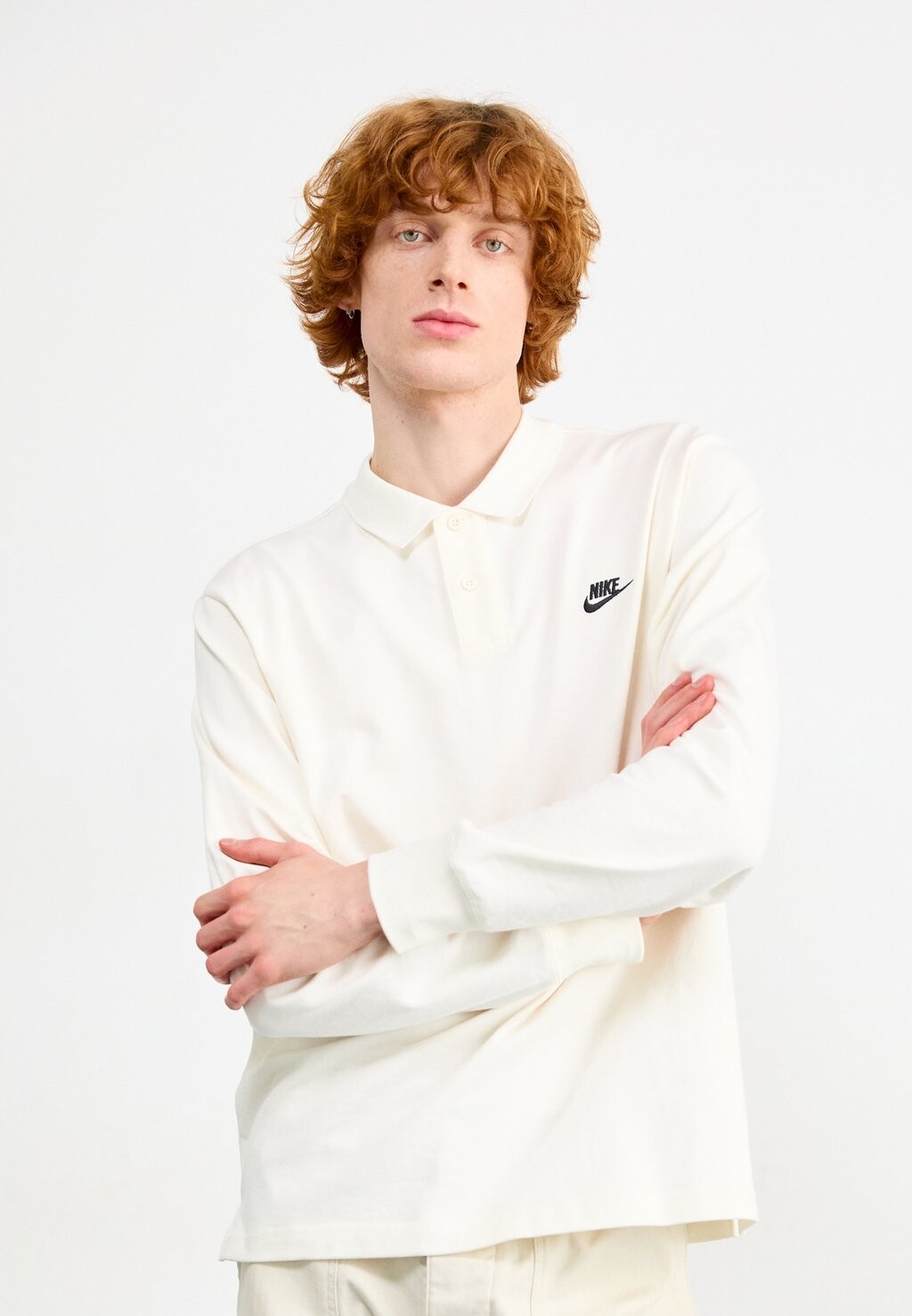 

Топ с длинными рукавами CLUB Nike, белый