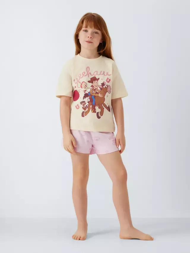 Детский пижамный комплект Disney История игрушек, розовый Brand Threads — фото 2