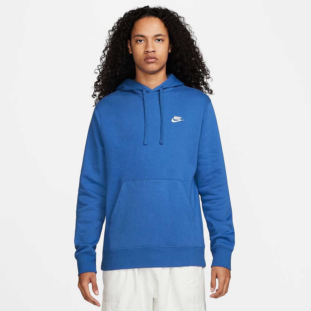

Худи NSW CLUB FLEECE HOODY Nike, цвет Mineral/Mineral/Weiß