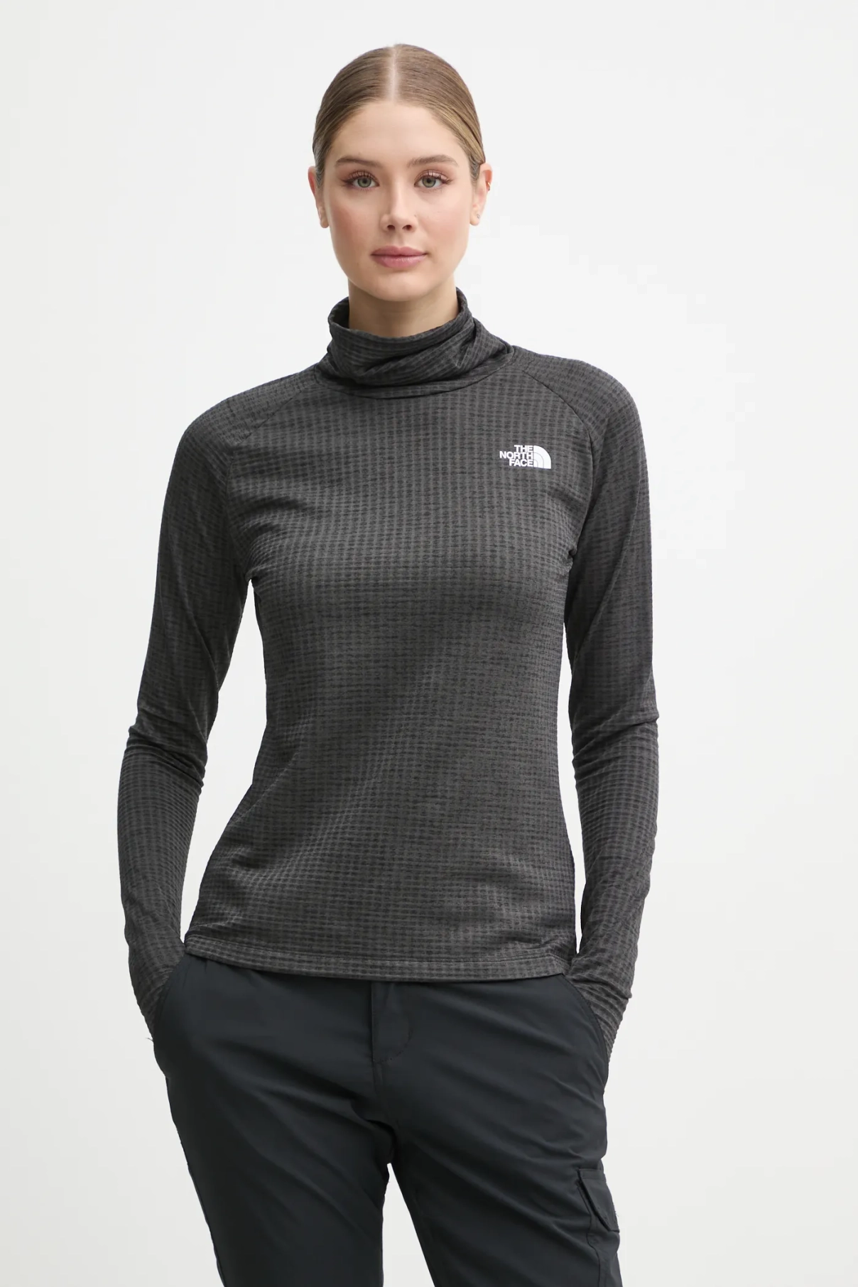 

Спортивная толстовка Flex Warm Funnel The North Face, серый