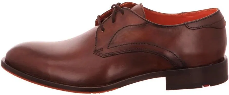 Туфли LLOYD Herren - Schnürschuhe PARBAT in braun Glattleder, Dark Brown — фото 2