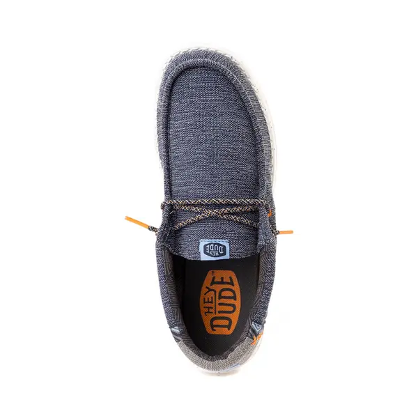 Слипоны Mens HEYDUDE Wally Coastline Slip-On Casual Shoe, темно-синий — фото 2