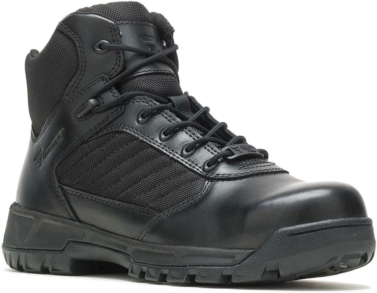 Мужские тактические кроссовки Bates Sport 2 Mid с боковой молнией и композитным носком, черный — фото 2