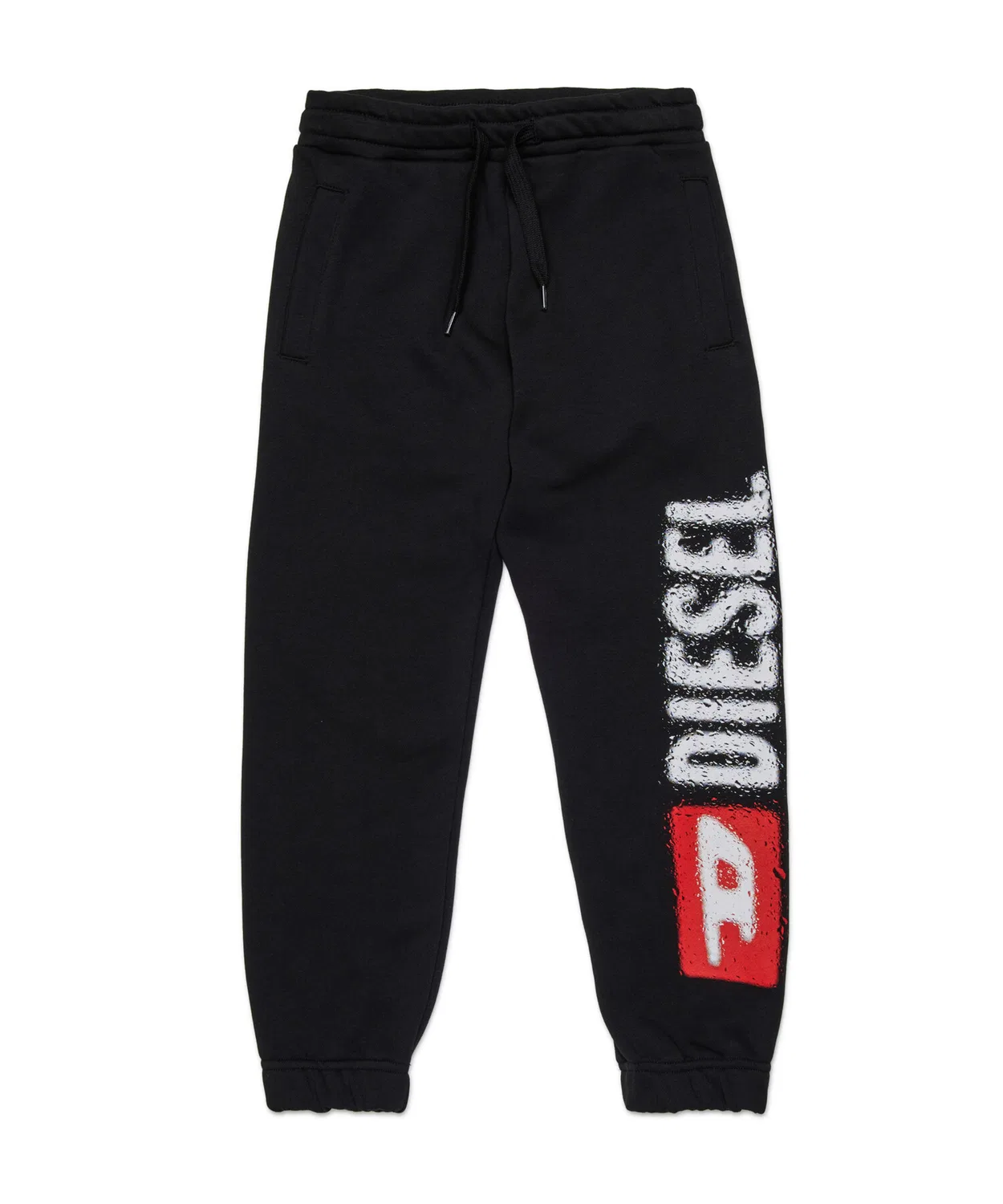 Спортивные штаны для детей Diesel PANTLI, хлопок/полиэстер, чёрный