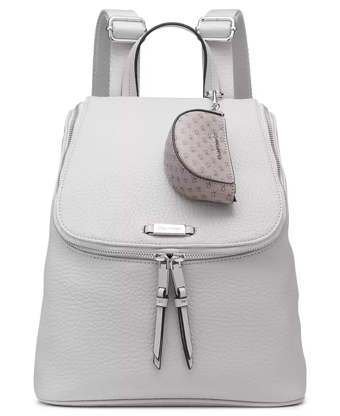 

Рюкзак Zulle Zip-Around с фирменным Hang Off Calvin Klein, серый