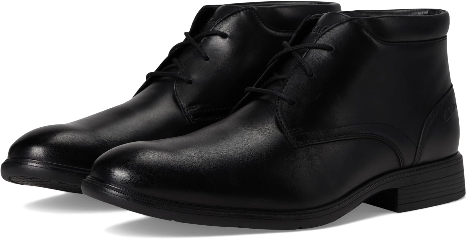 

Ботинки Clarks Men's Steadwell Mid, Black Leather