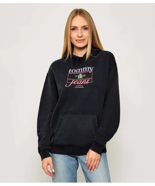

Толстовка Oversize fit Tommy Jeans, серый
