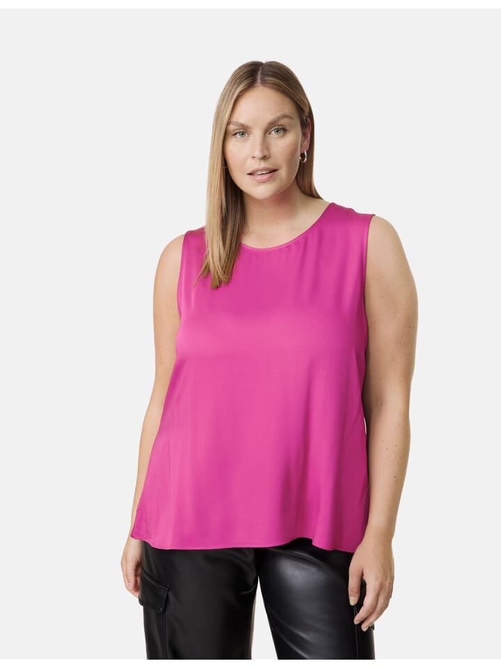 

Блуза SAMOON ohne Arm, цвет amazing pink