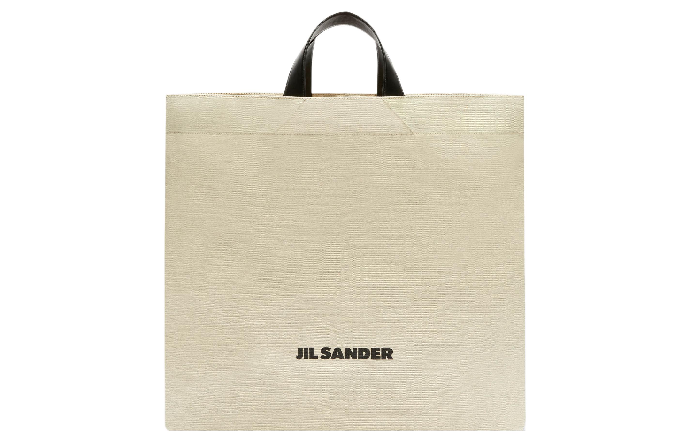 

Сумка с логотипом на верхней ручке JIL SANDER