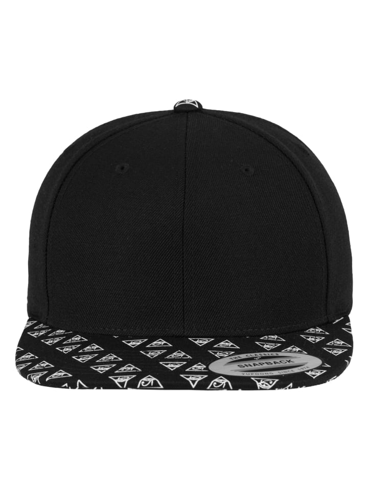 

Бейсболка Flexfit Snapback, цвет blk/wht