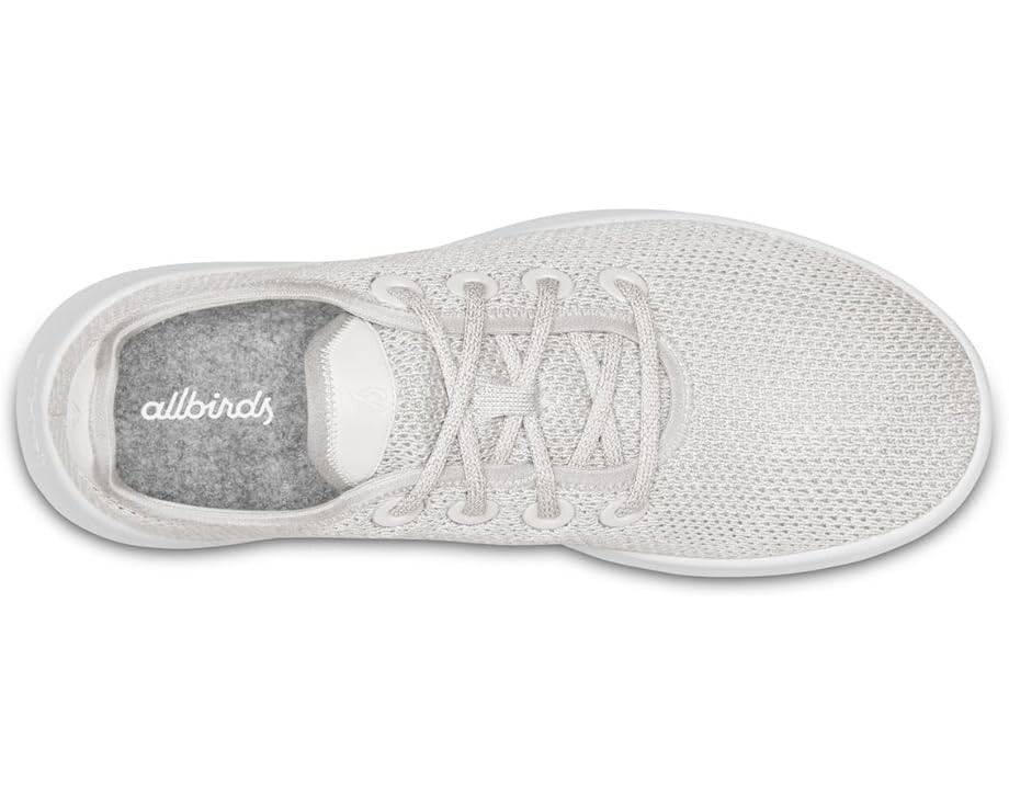 Туфли на плоской подошве Allbirds Tree Runner, цвет Kaikoura White (White) — фото 2