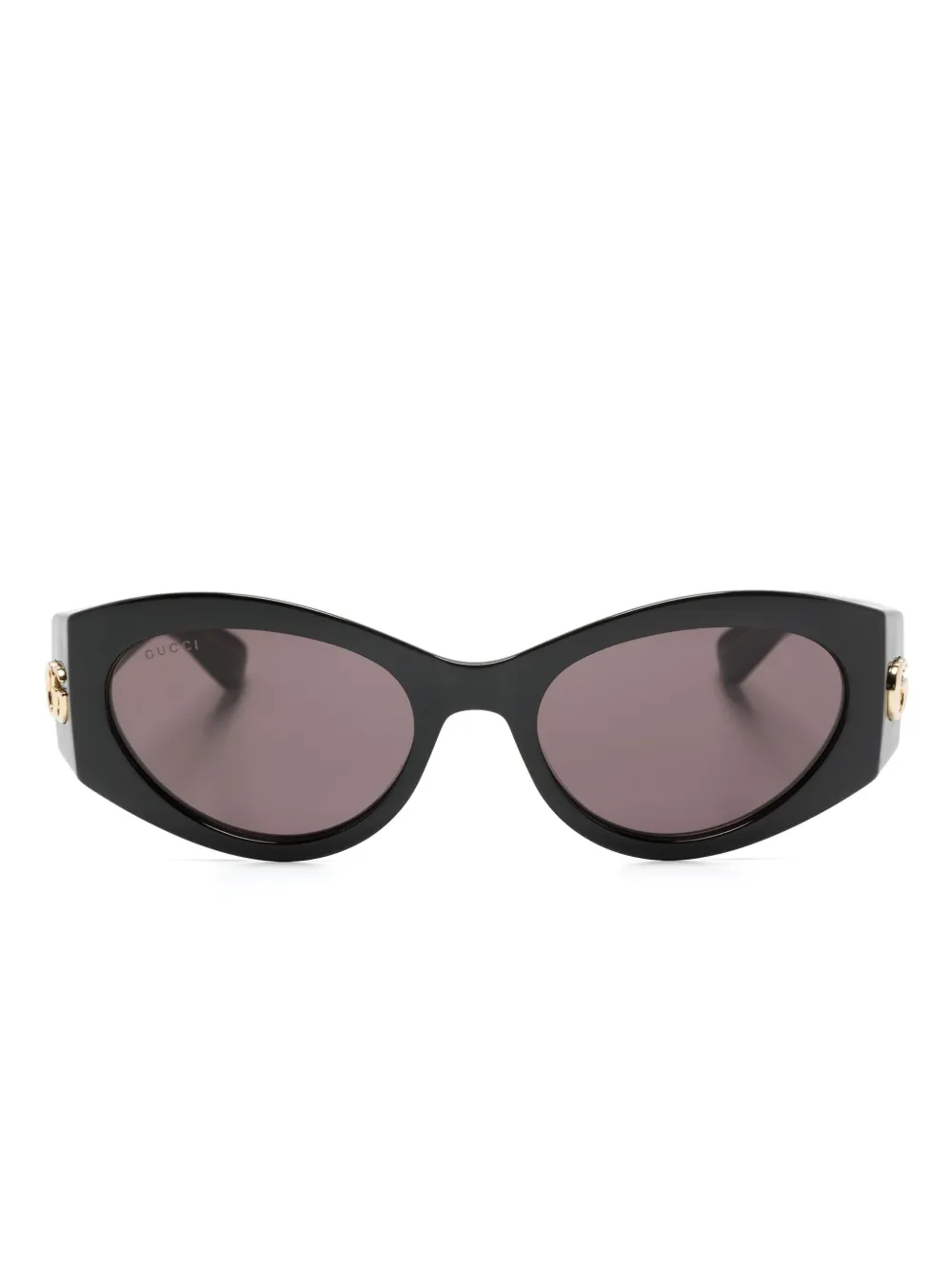 

Солнцезащитные очки с логотипом Double G Gucci Eyewear, черный