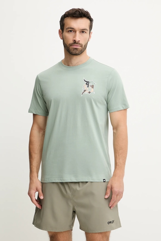 

Хлопковая футболка MLB Detroit Tigers 47 Brand, зеленый