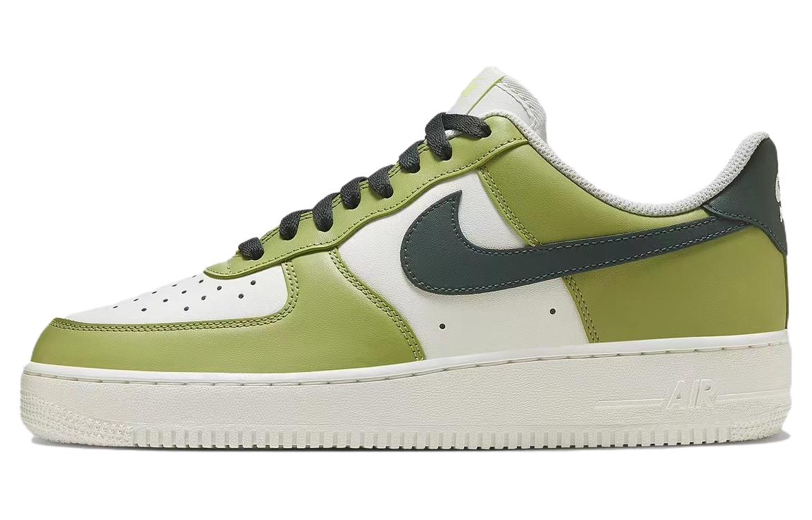 

Nike Эйр Форс 1 '07 'Зеленое яблоко' — бело-зеленые, цвет White Green