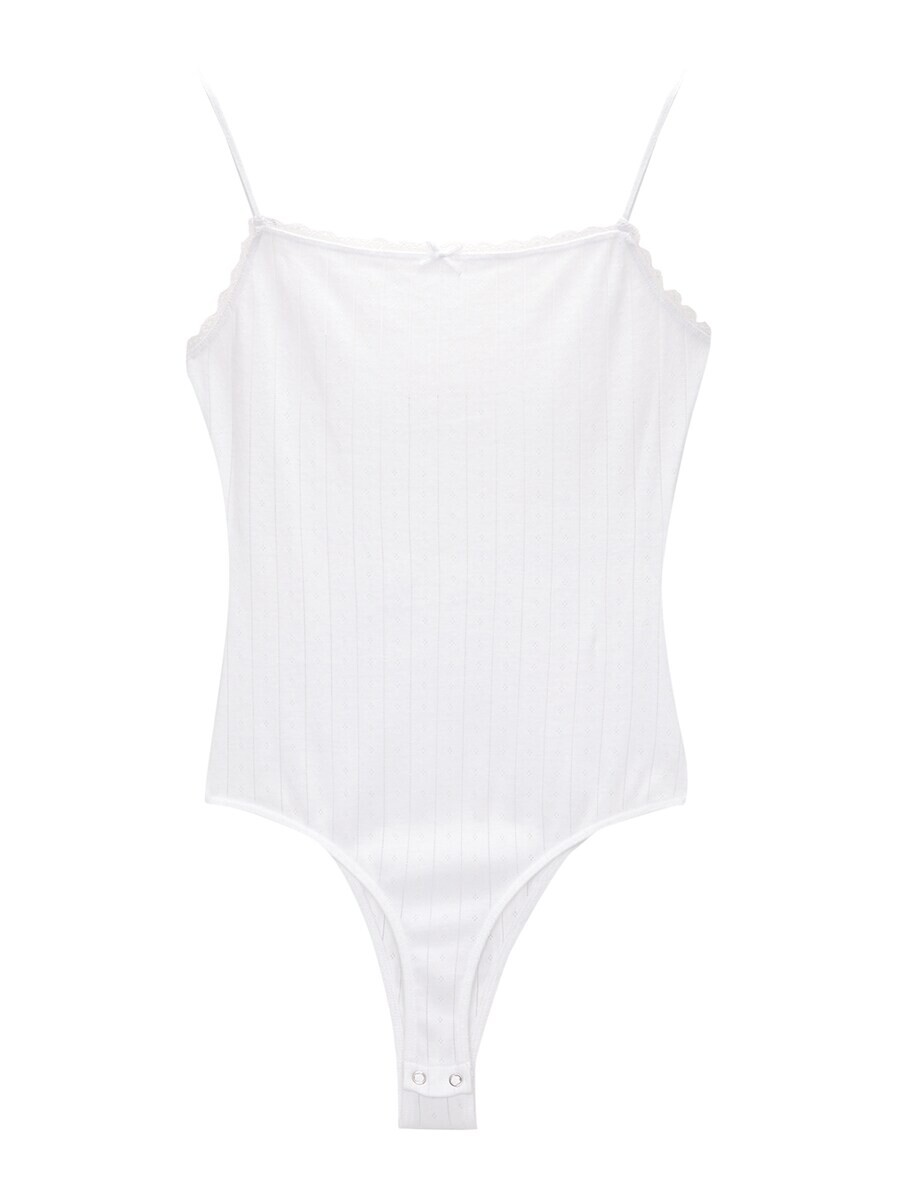 

Топ Pull&Bear Bodysuit, белый