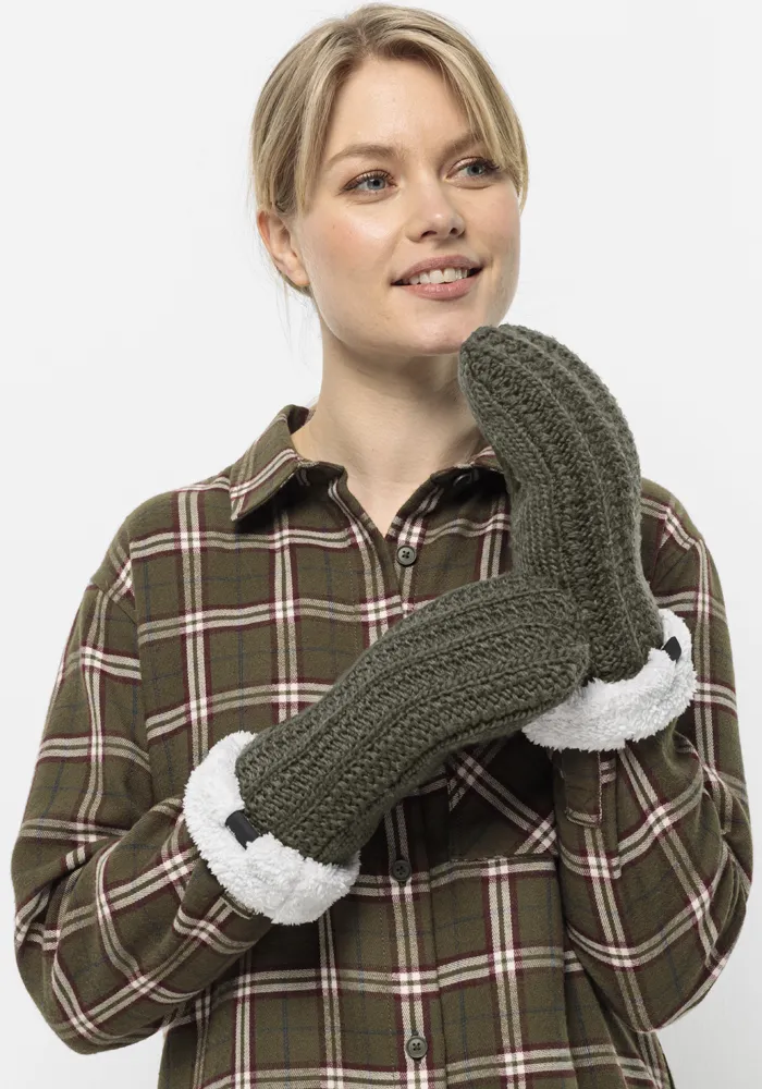 

Трикотажные перчатки Jack Wolfskin "HIGHLOFT KNIT MITTEN W", цвет Island-Moss