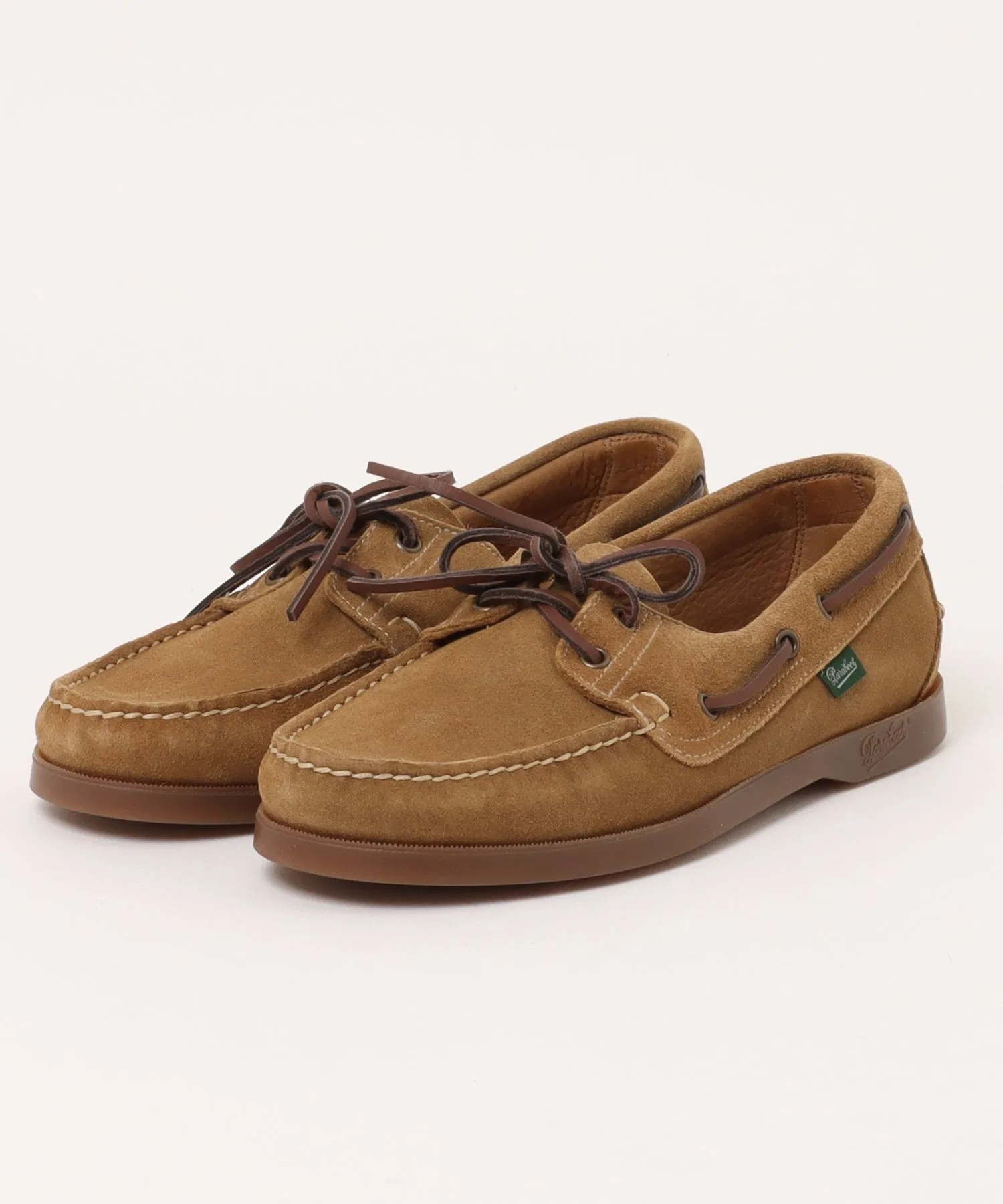 Мужские кожаные мокасины Paraboot BARTH бежевые