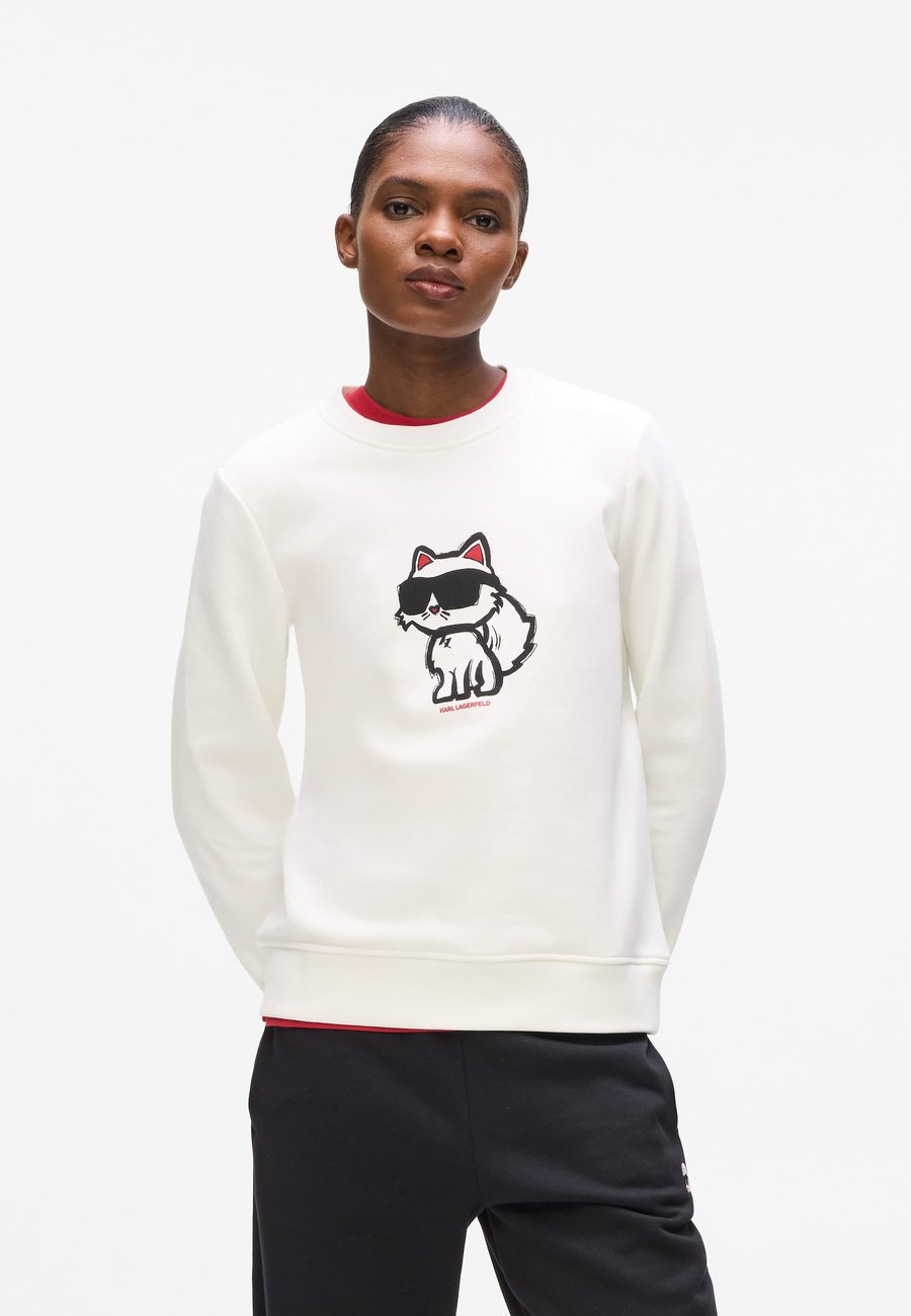 

Толстовка KARL LAGERFELD IKON SKETCH, Cannoli Cream/Off-White