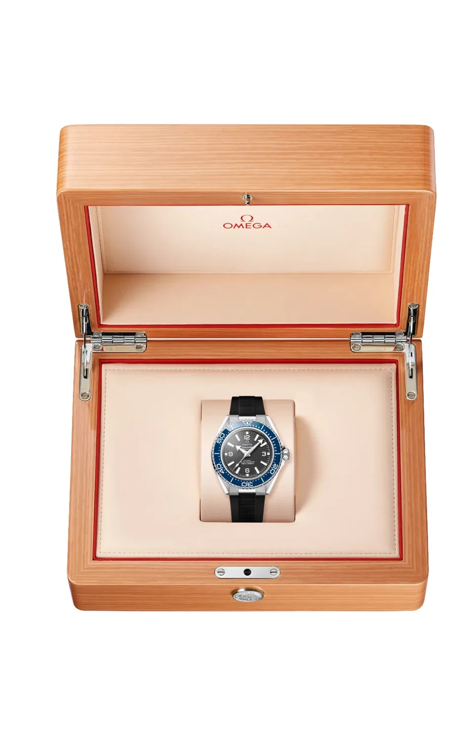 Симастер Планет Оушен 600 м, 42 мм, сталь на каучуке - 217.32.42.21.01.002 OMEGA, черный — фото 3