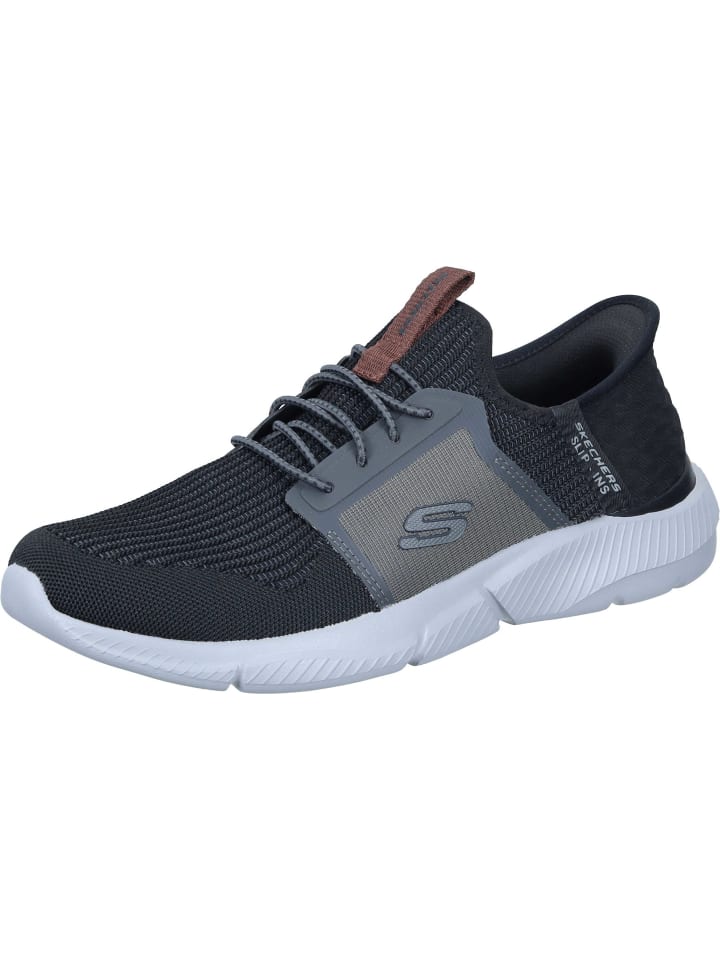 

Кроссовки на шнуровке Skechers, черный