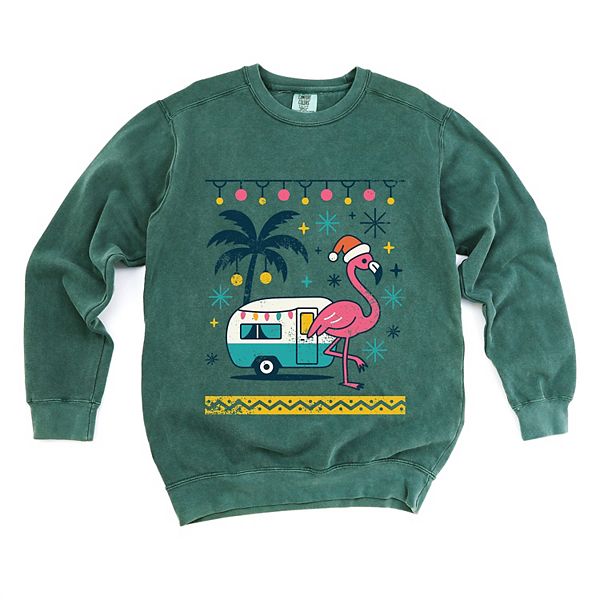 

Свитшот с фламинго Ugly sweater - женский Simply Sage Market, Blue Spruce, Зеленый, Свитшот с фламинго Ugly sweater - женский Simply Sage Market, Blue Spruce