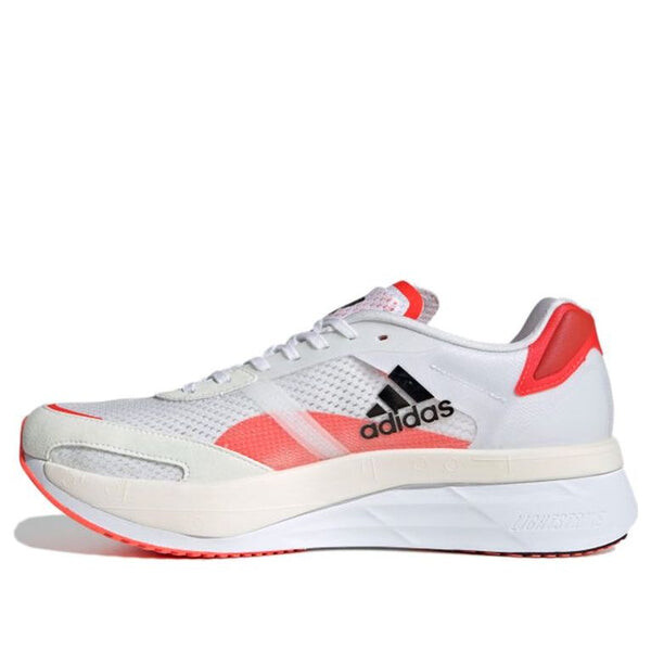 

Кроссовки adizero boston 10 Adidas, белый