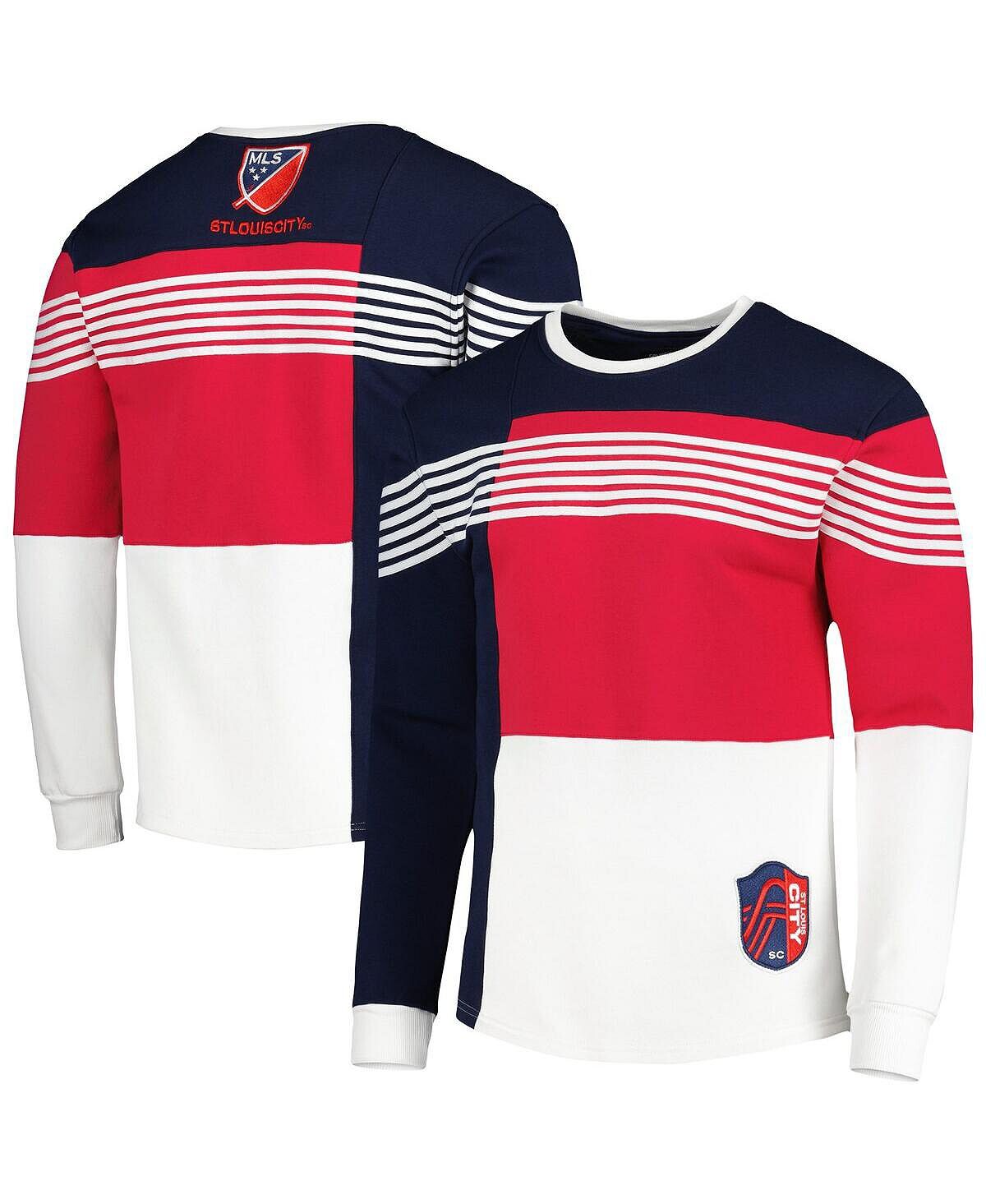 

Мужской темно-синий пуловер с логотипом St. Louis City SC Sport Design Sweden