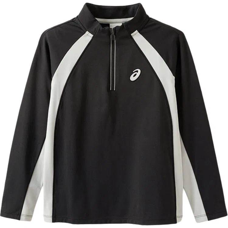 Футболка для младших классов Half Turtleneck Moderate ASICS, 9000 Black