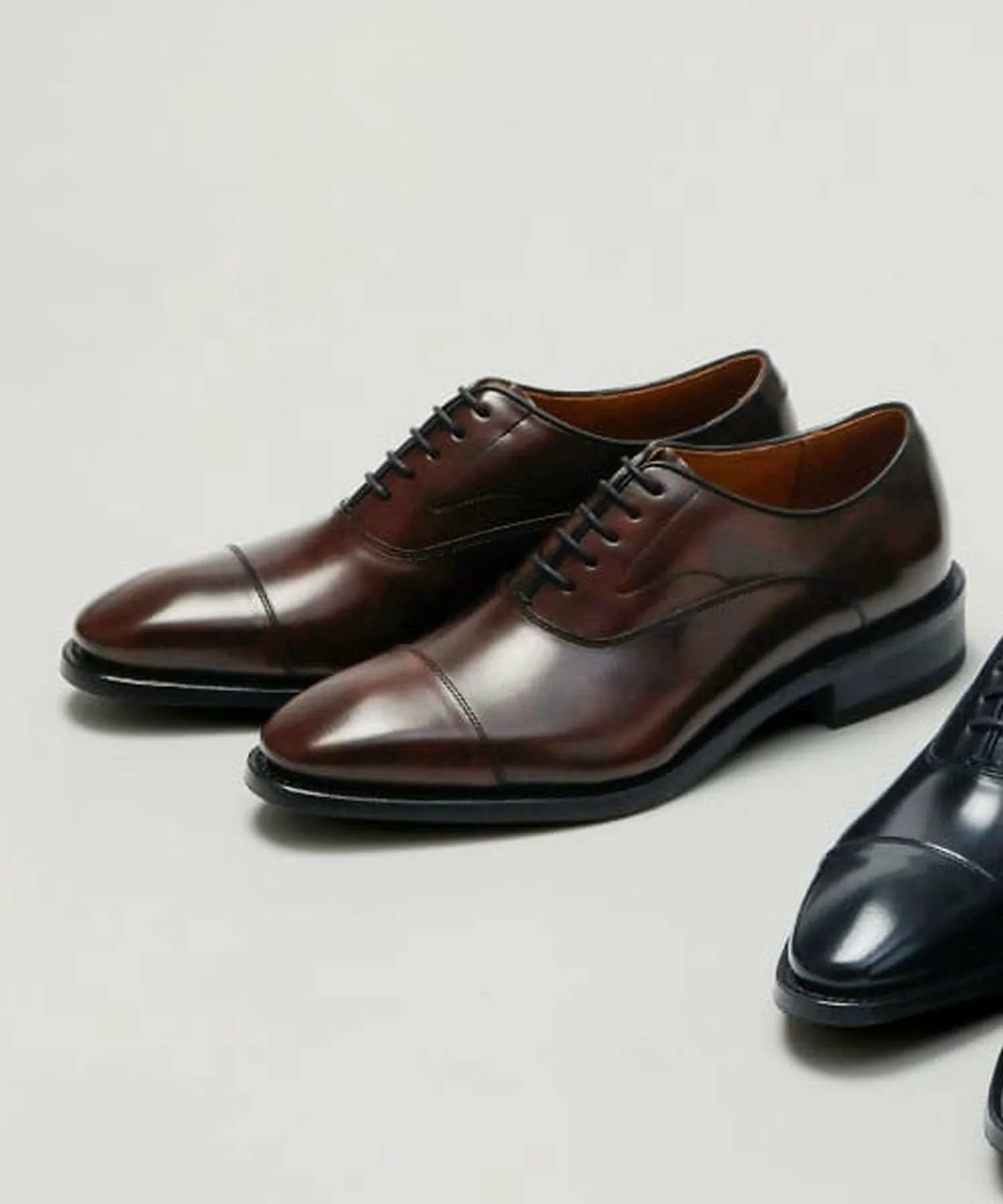 Деловые туфли Regal 31JL с прямым носком, темно-коричневые. Regal, Dark brown