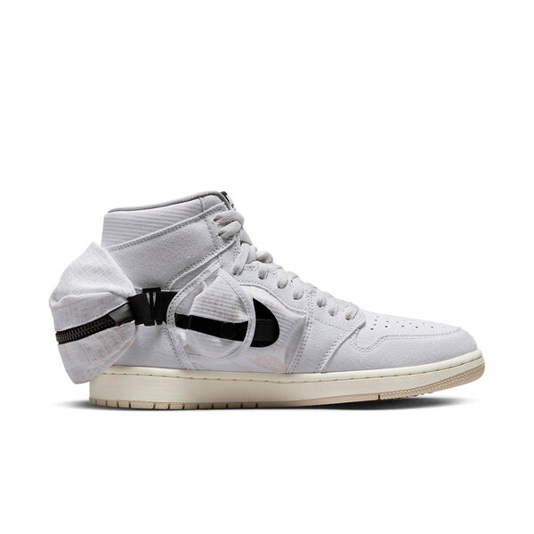 Кроссовки 1 Utility высокие Air Jordan, белый — фото 2