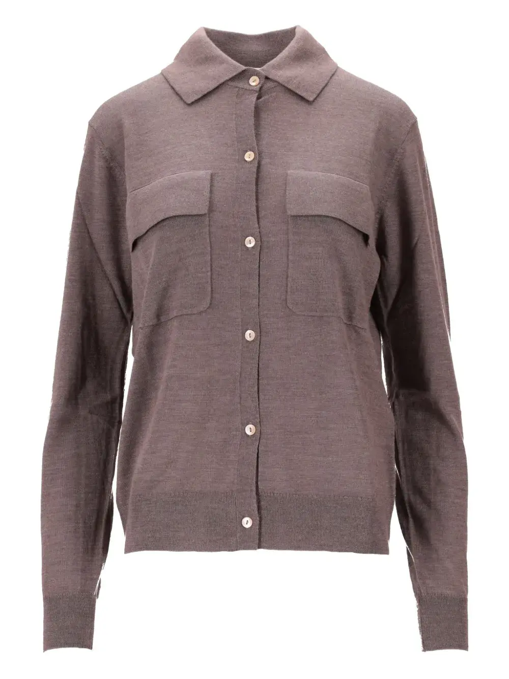 

Кардиган с карманами P.A.R.O.S.H., коричневый