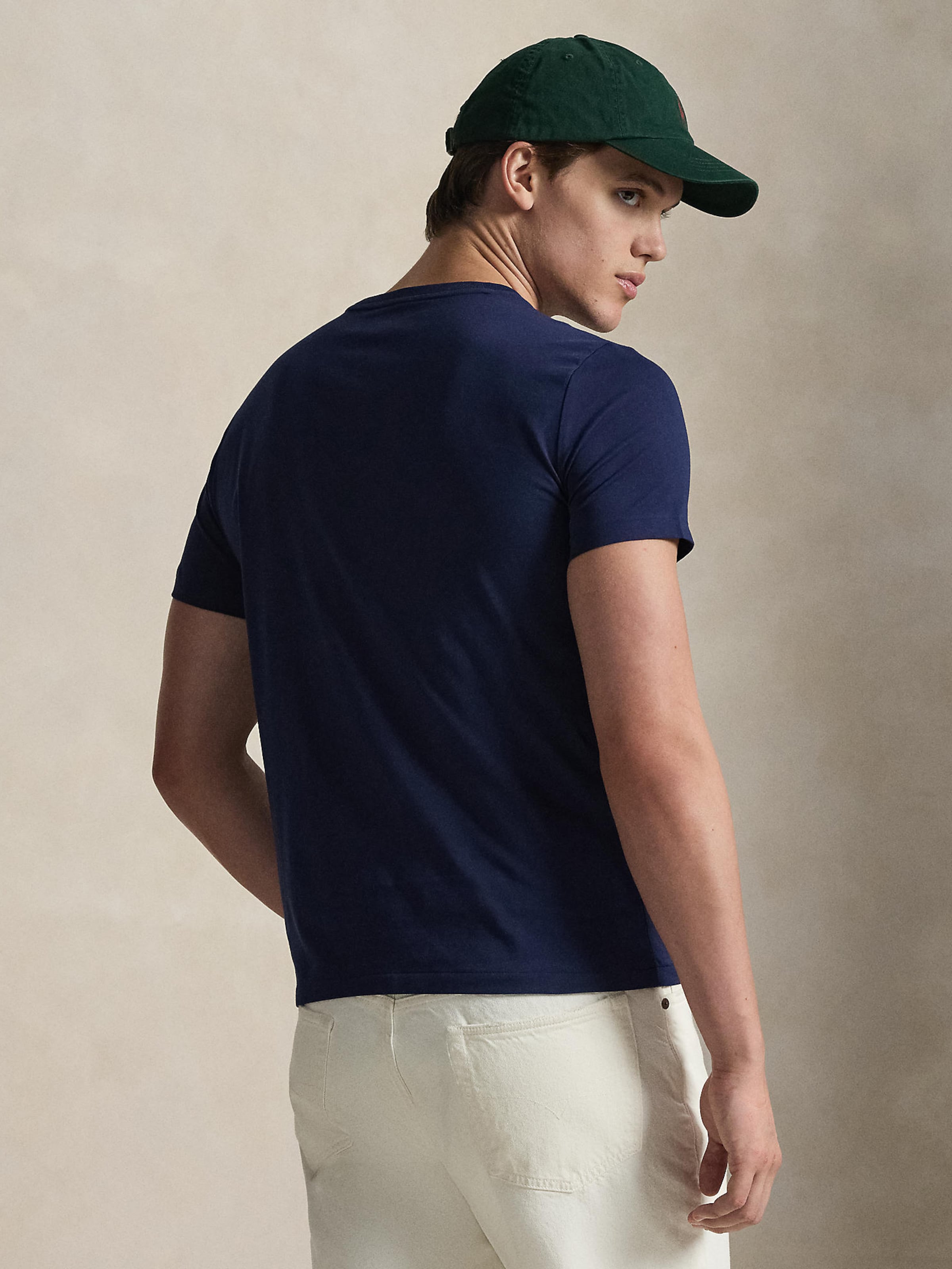 Polo Ralph Lauren Поло Regular fit в цвете Marine Blue — фото 4