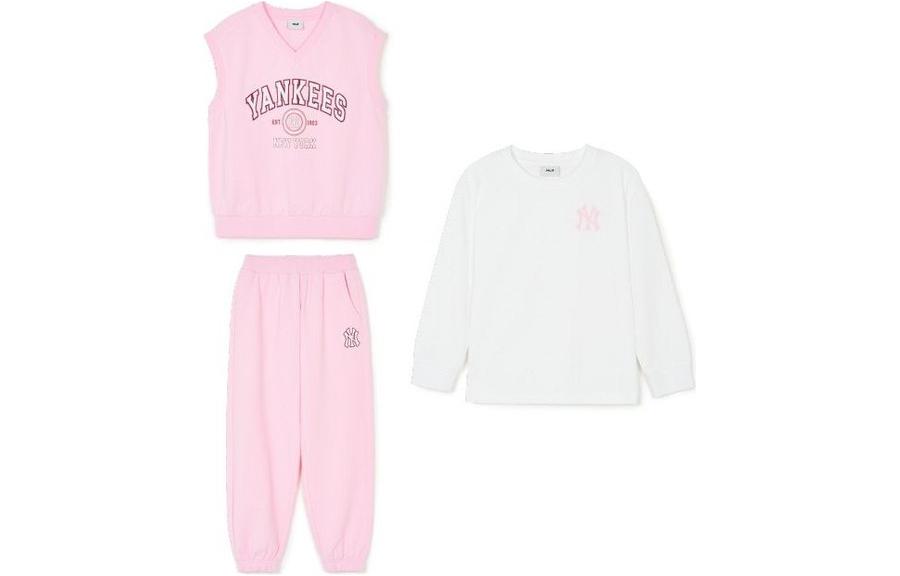 

MLB Детская спортивная одежда Casual New York Yankees розовая