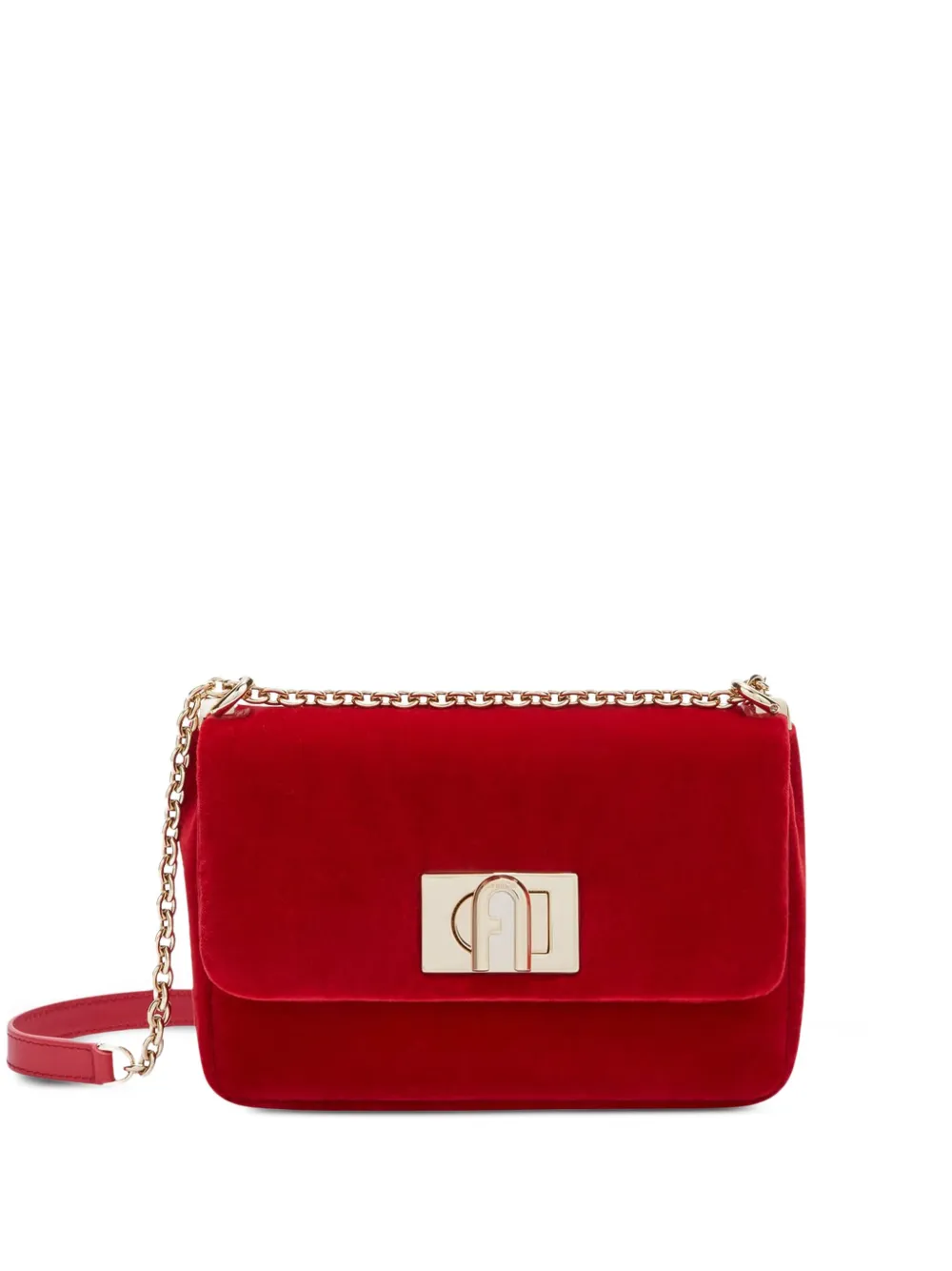 

Мини-сумка через плечо Furla 1927, красный