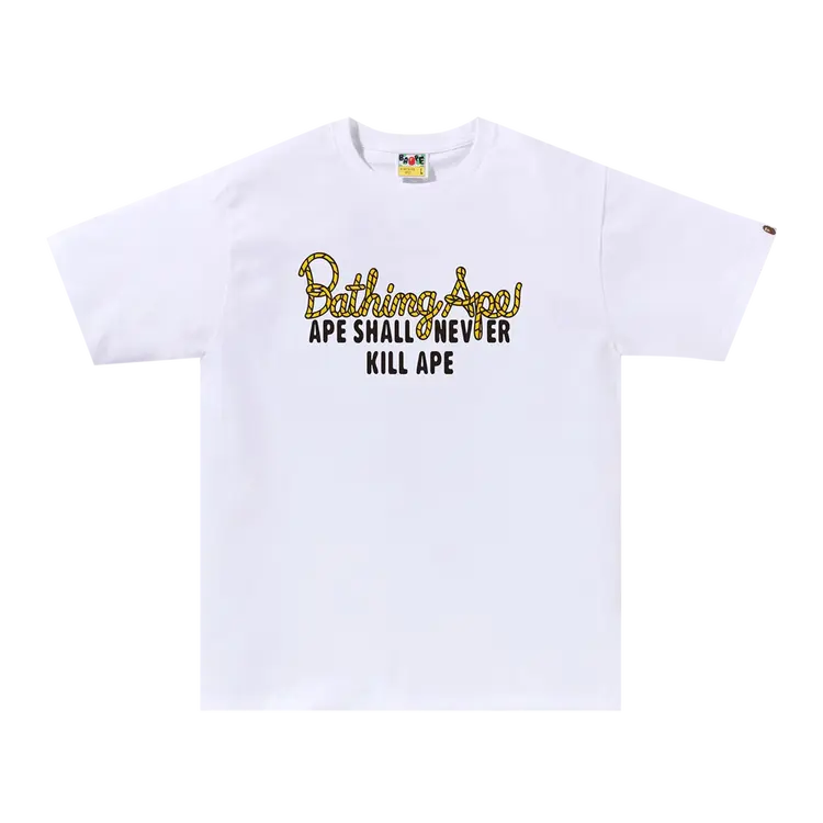 

Футболка BAPE Champion Logo 'White', белый