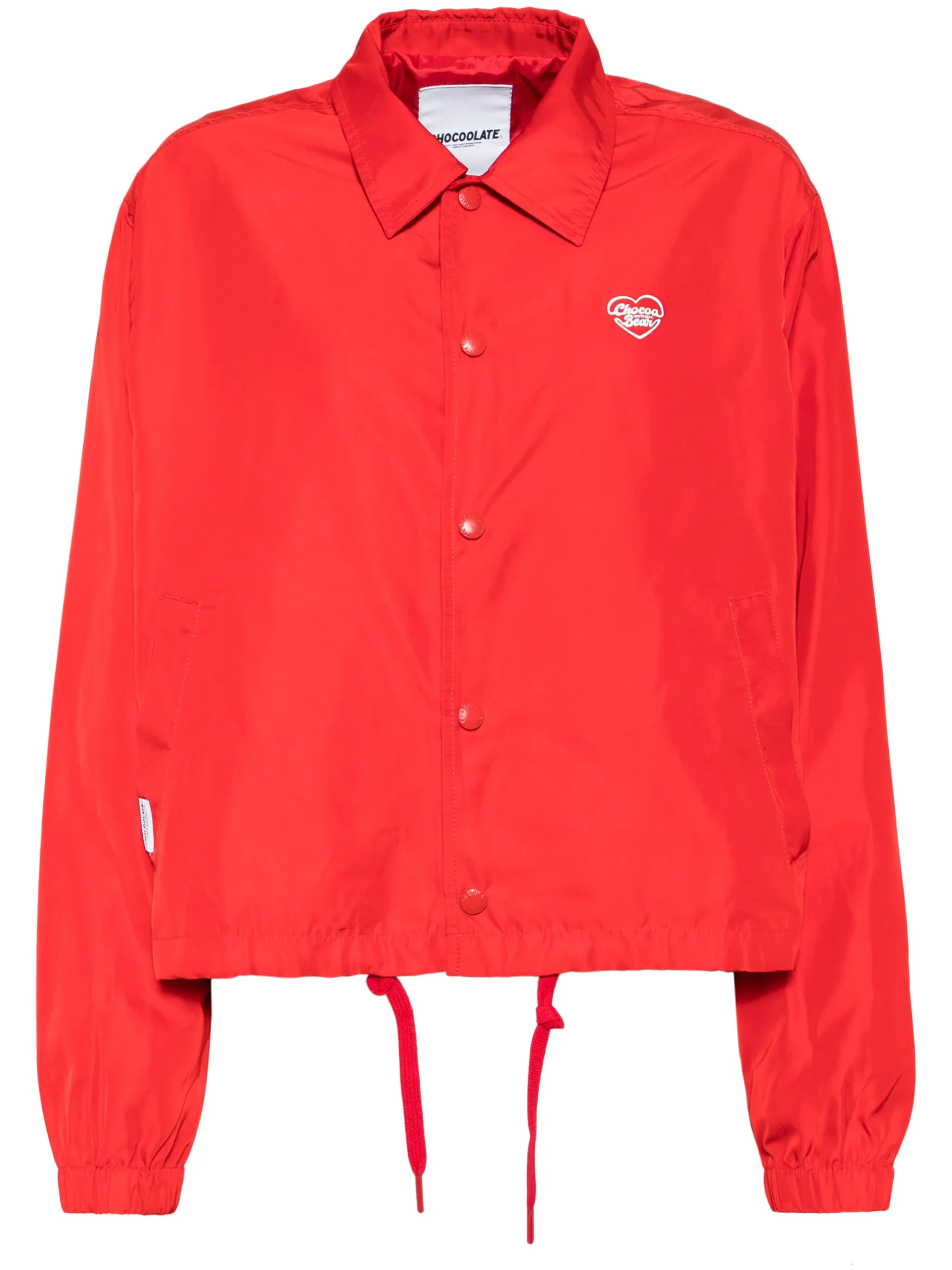 

Куртка с логотипом Chocoolate, красный