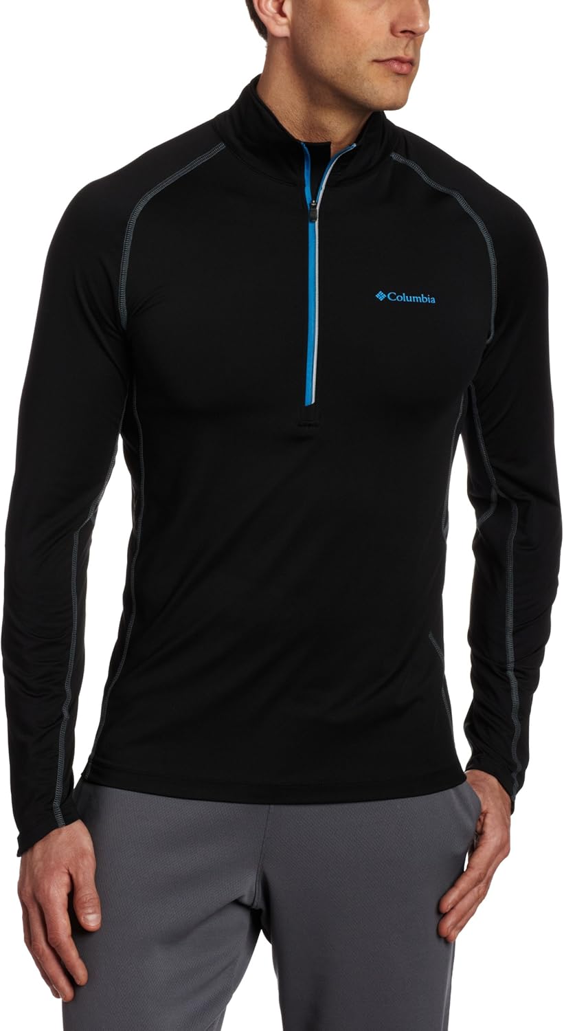

Футболка Columbia Sportswear Solar Polar 1/2 Zip, Black, Черный, Футболка Columbia Sportswear Solar Polar 1/2 Zip, Black